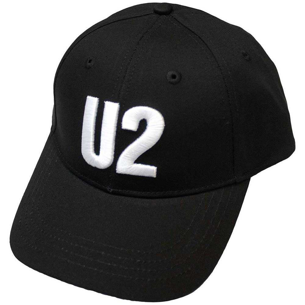 U2: White Logo Baseball Cap