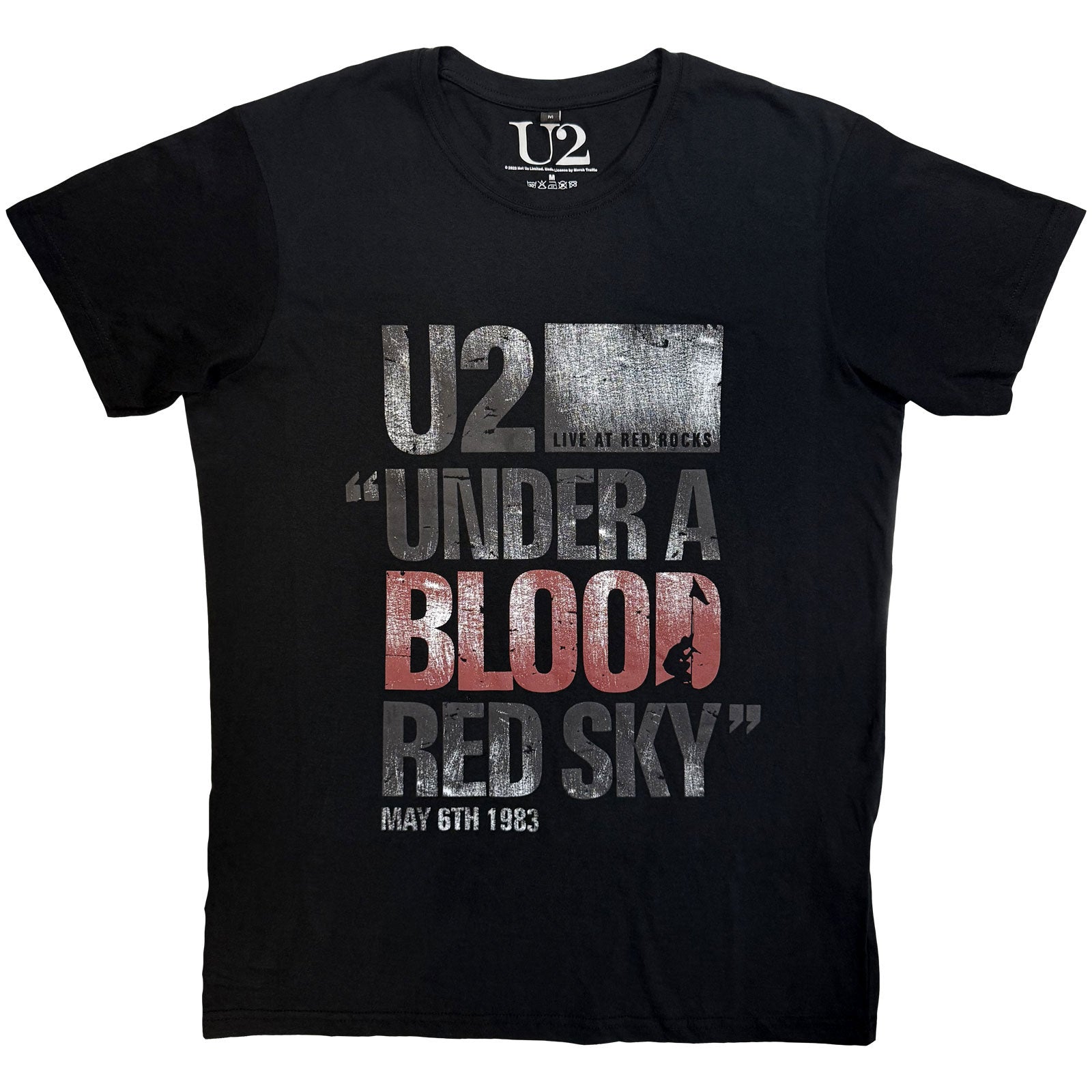 U2: Blood Red Sky Live T-shirt – officielt merchandise