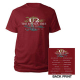 U2: Joshua Tree 2017 T-shirt – officielt merchandise