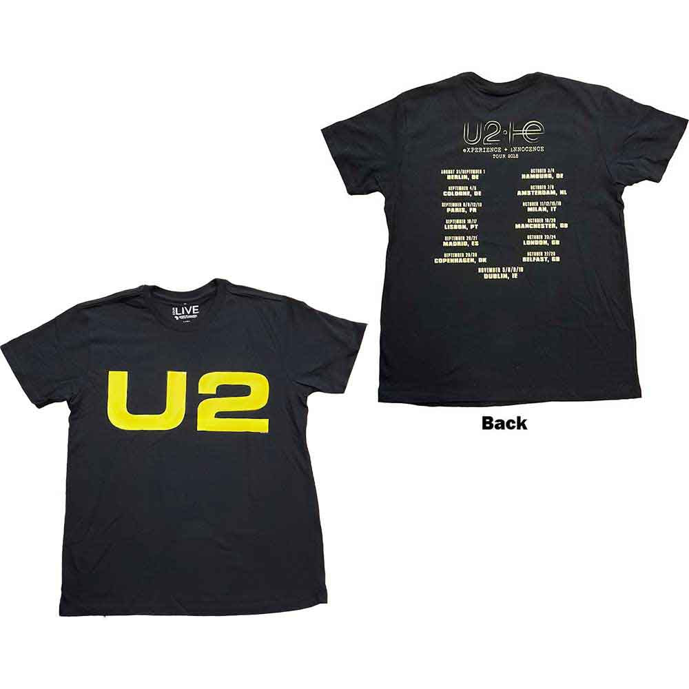 U2: Logo 2018 T-shirt – officielt merchandise
