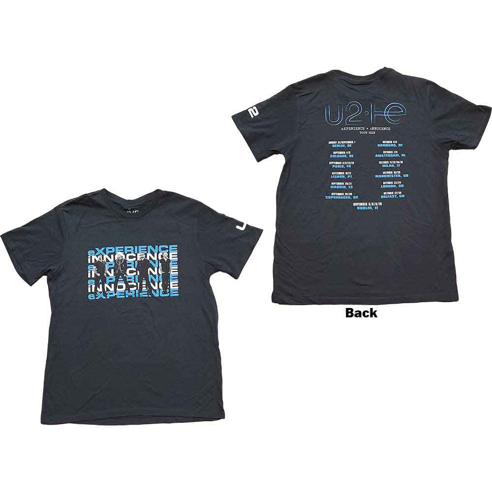 U2: Repeat Logo T-shirt – officielt merchandise