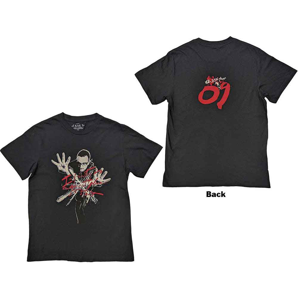 U2: 359 Degree Tour 2009 Infinity T-shirt – officielt merchandise