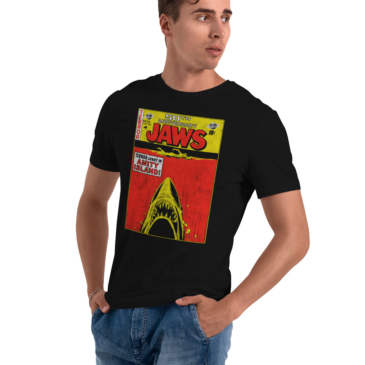 JAWS - 50th Anniversary T-Shirt