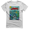 JAWS Doodler Poster T-Shirt T-Shirt fra Jaws