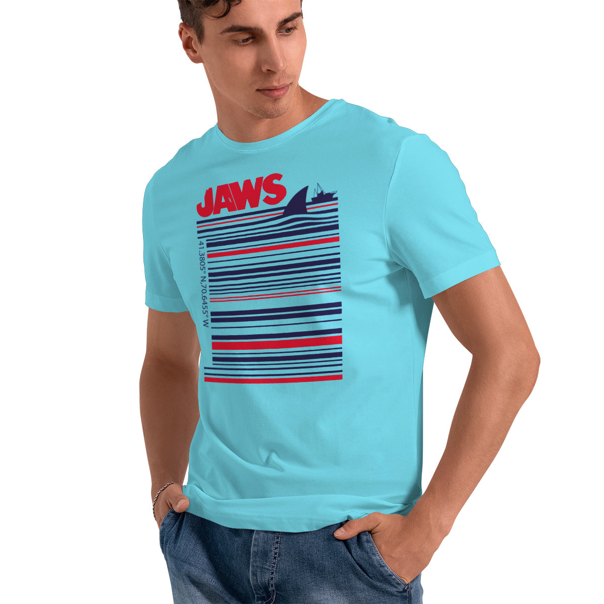 Jaws Barcode T-Shirt