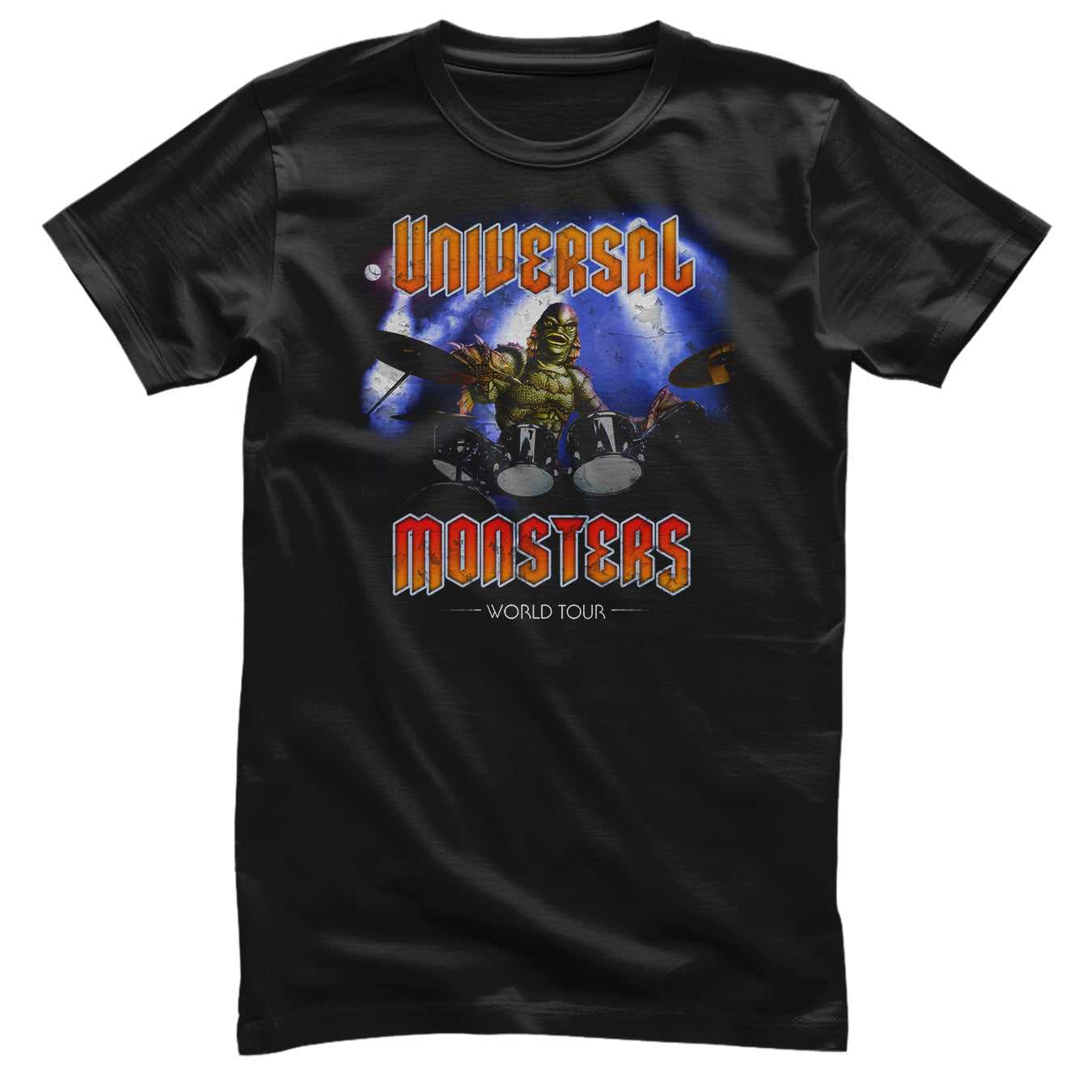 Universal Monsters World Tour - Creature From The Black Lagoon T-Shirt
