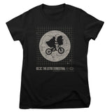 E.T. Washed Grid Girly Tee