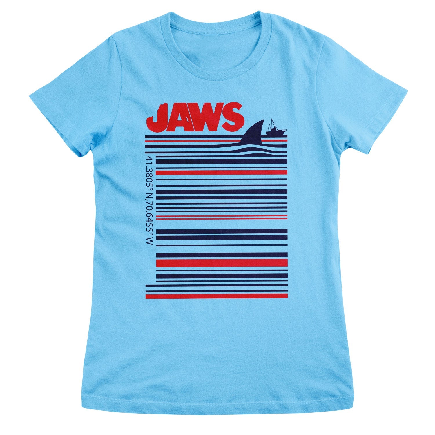 Jaws Barcode Girly Tee Girly Tee fra Jaws
