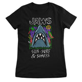 JAWS Sun Surf & Sharks Girly Tee Girly Tee fra Jaws