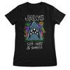 JAWS Sun Surf & Sharks Girly Tee Girly Tee fra Jaws