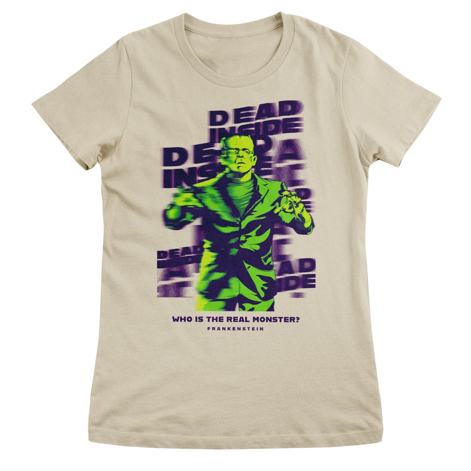 Frankenstein - The Real Monster Girly Tee