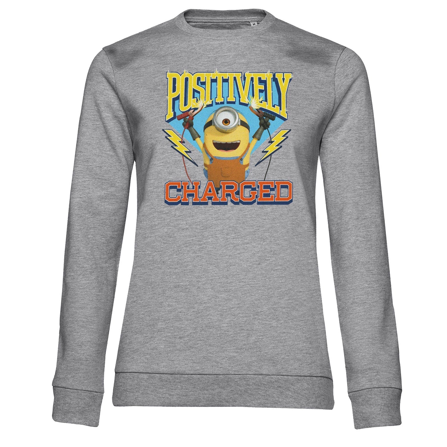 Minions - Positively Charged Girly Sweatshirt