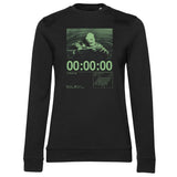 Creature From The Black Lagoon on CCTV Girly Sweatshirt