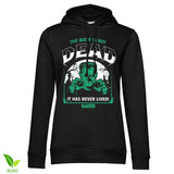 Frankenstein - The Body Is Not Dead Girly Hoodie Girly Hoodie fra Universal Monsters