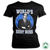 World's Best Boss Organic Girly Tee