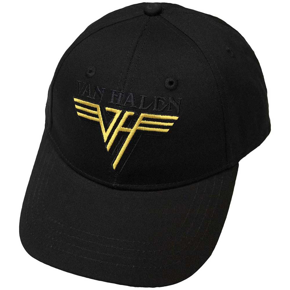 Van Halen: Text & Yellow Logo Baseball Cap