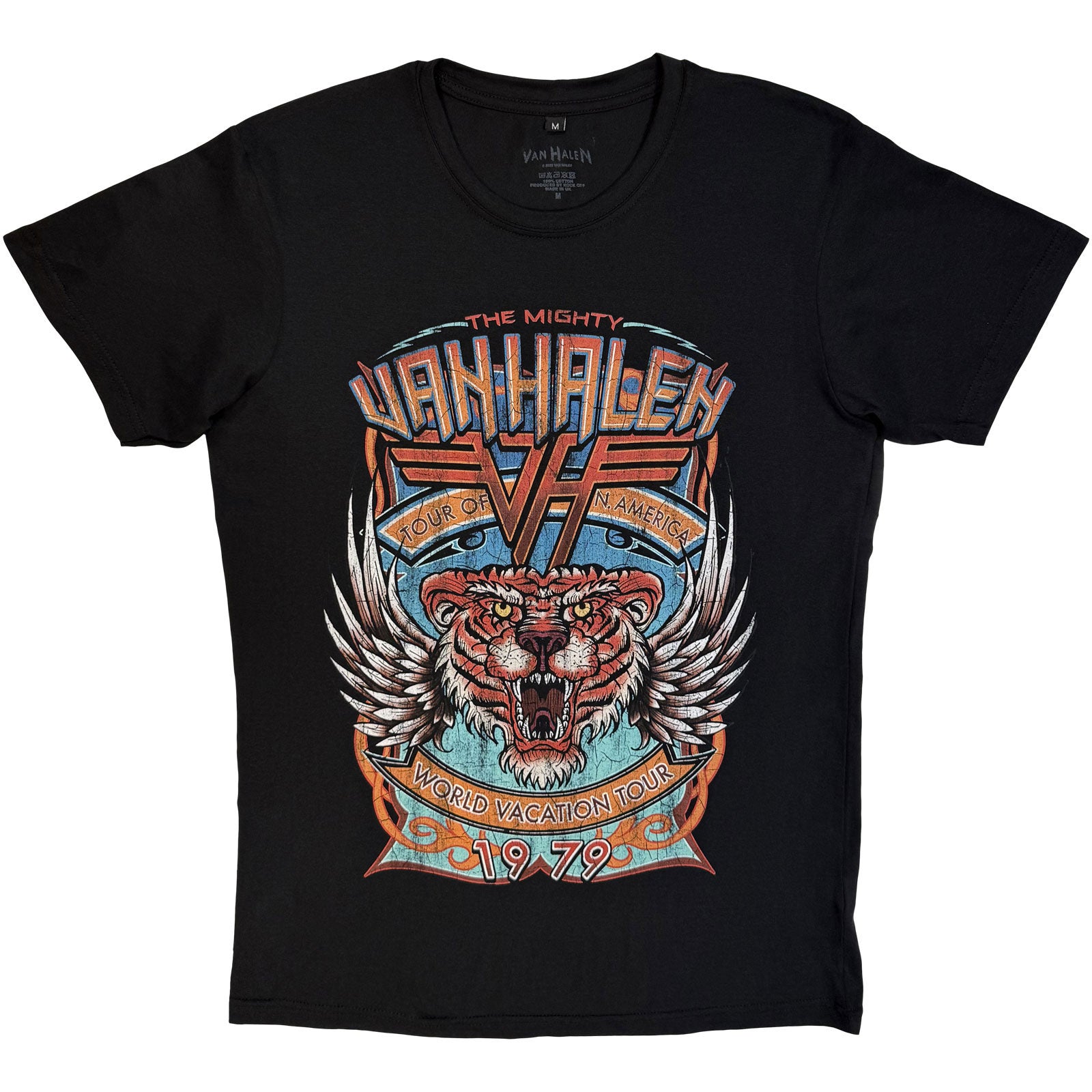 Van Halen: World Tour T-shirt – officielt merchandise