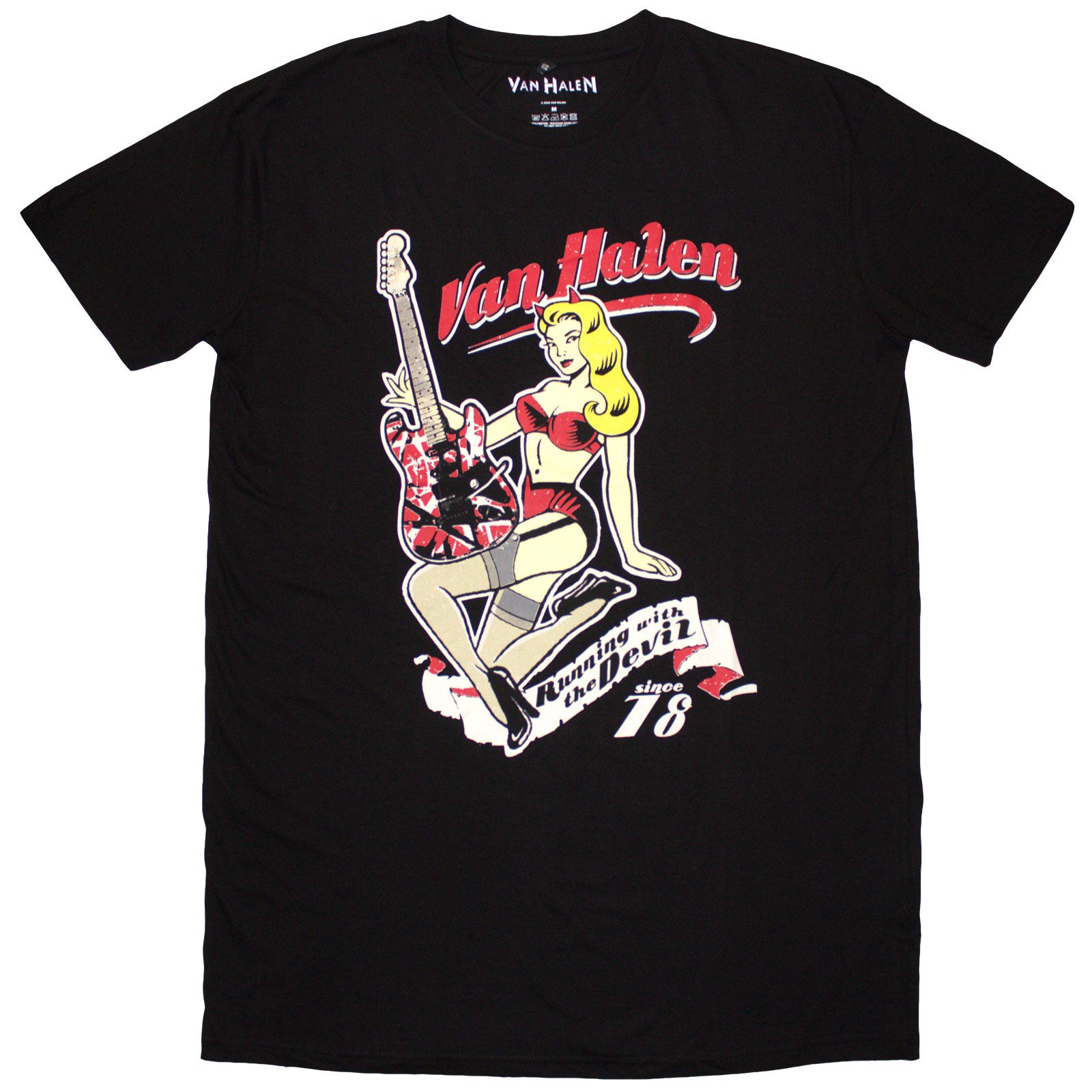 Van Halen: Running With The Devil T-Shirt Dress (Kvinder)