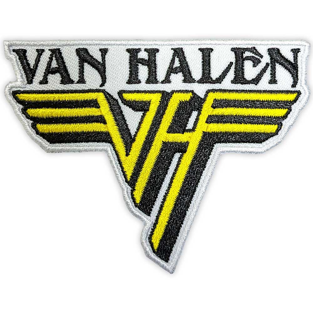Van Halen: Text & Yellow Logo Woven Patch