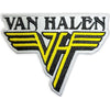 Van Halen: Text & Yellow Logo Woven Patch