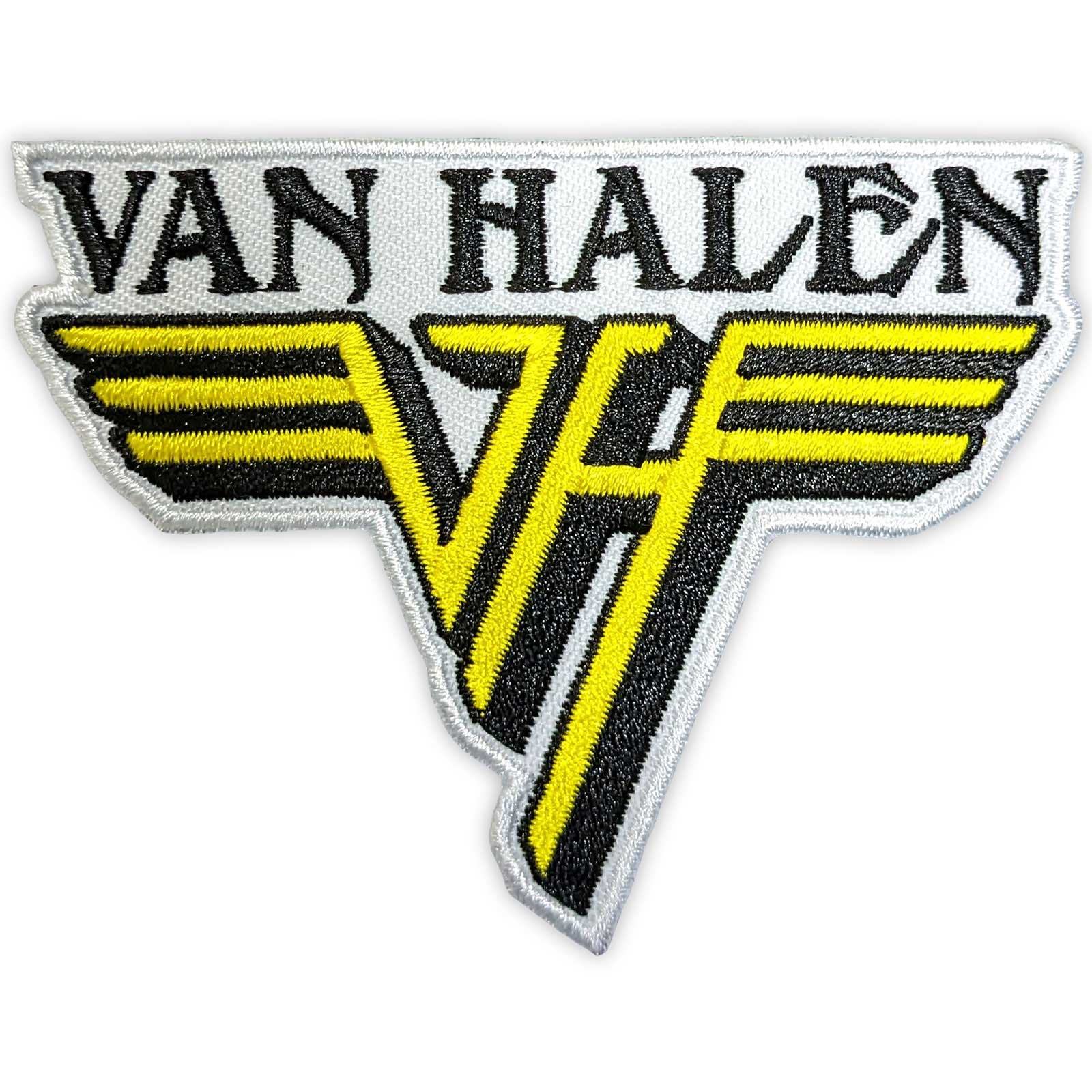Van Halen: Text & Yellow Logo Standard Patch
