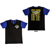 Van Halen: 1978 Tour Dates Raglan T-Shirt