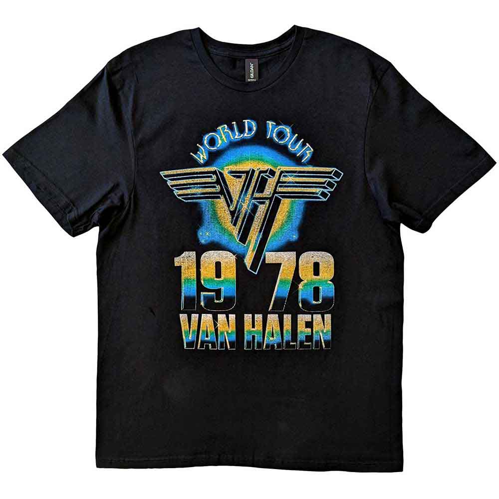 Van Halen: World Tour '78 1 T-shirt – officielt merchandise