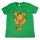 Garfield Hanging On Kids T-Shirt
