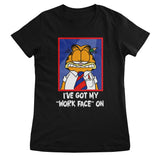 I've Got My "Work Face" On Girly Tee