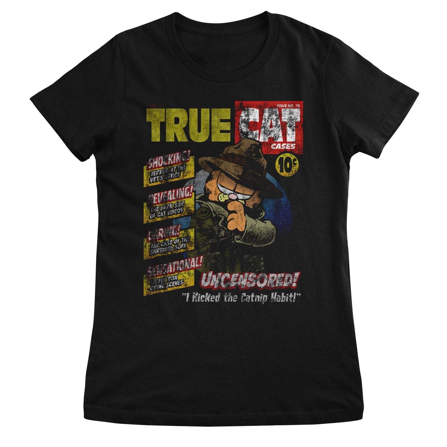 True Cat Cases Cover Girly Tee