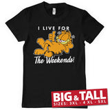 Garfield - Live For The Weekend Big & Tall T-Shirt
