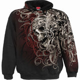 Spiral: Skull Shoulder Wrap (All Over Print) Hoodie – officielt merchandise