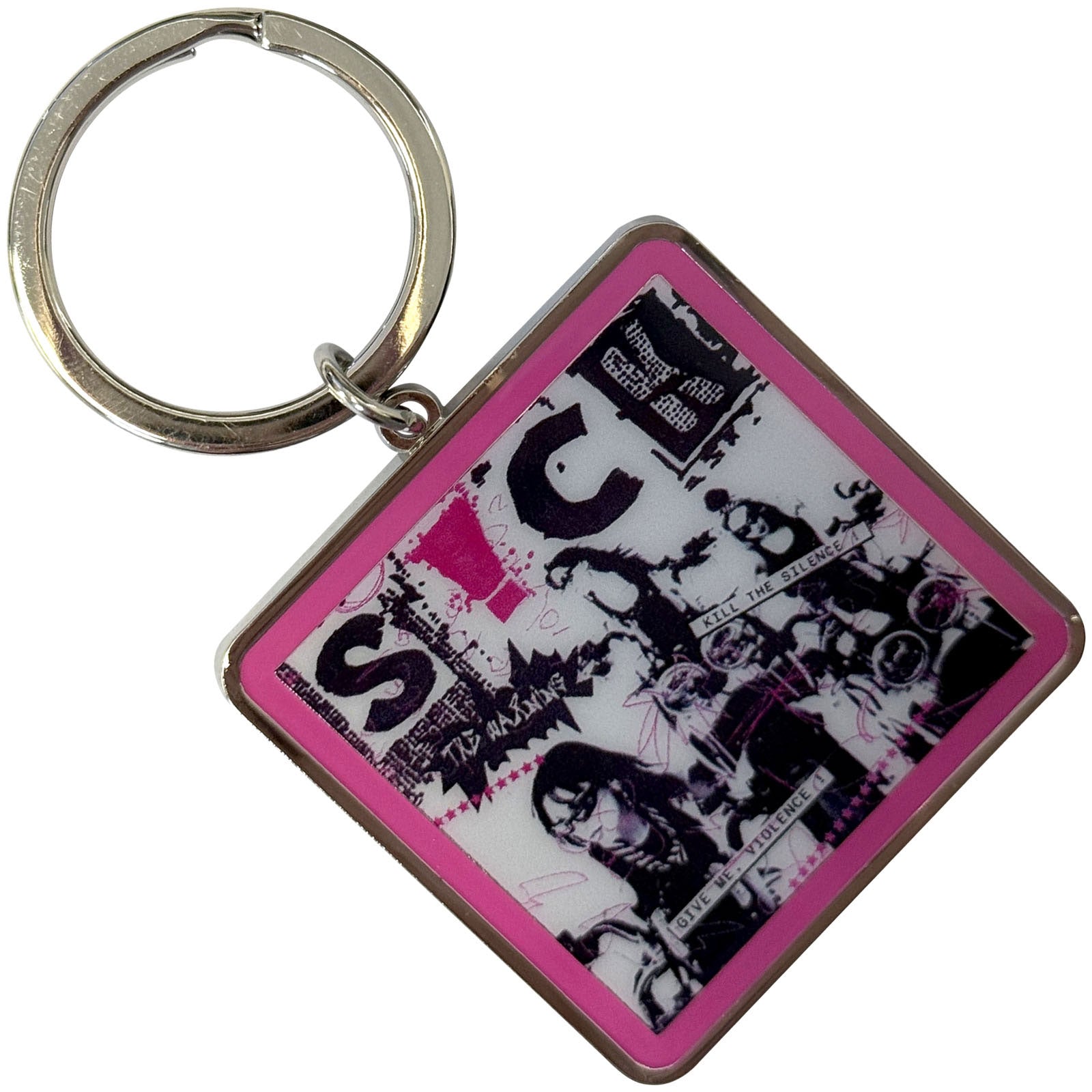 The Warning: S!CK Nøglering – officielt merchandise