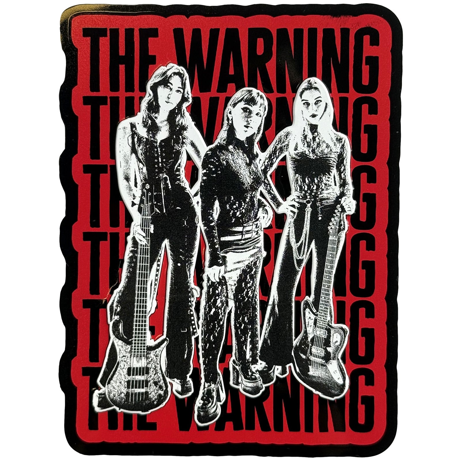 The Warning: Stacked Magnet – officielt merchandise