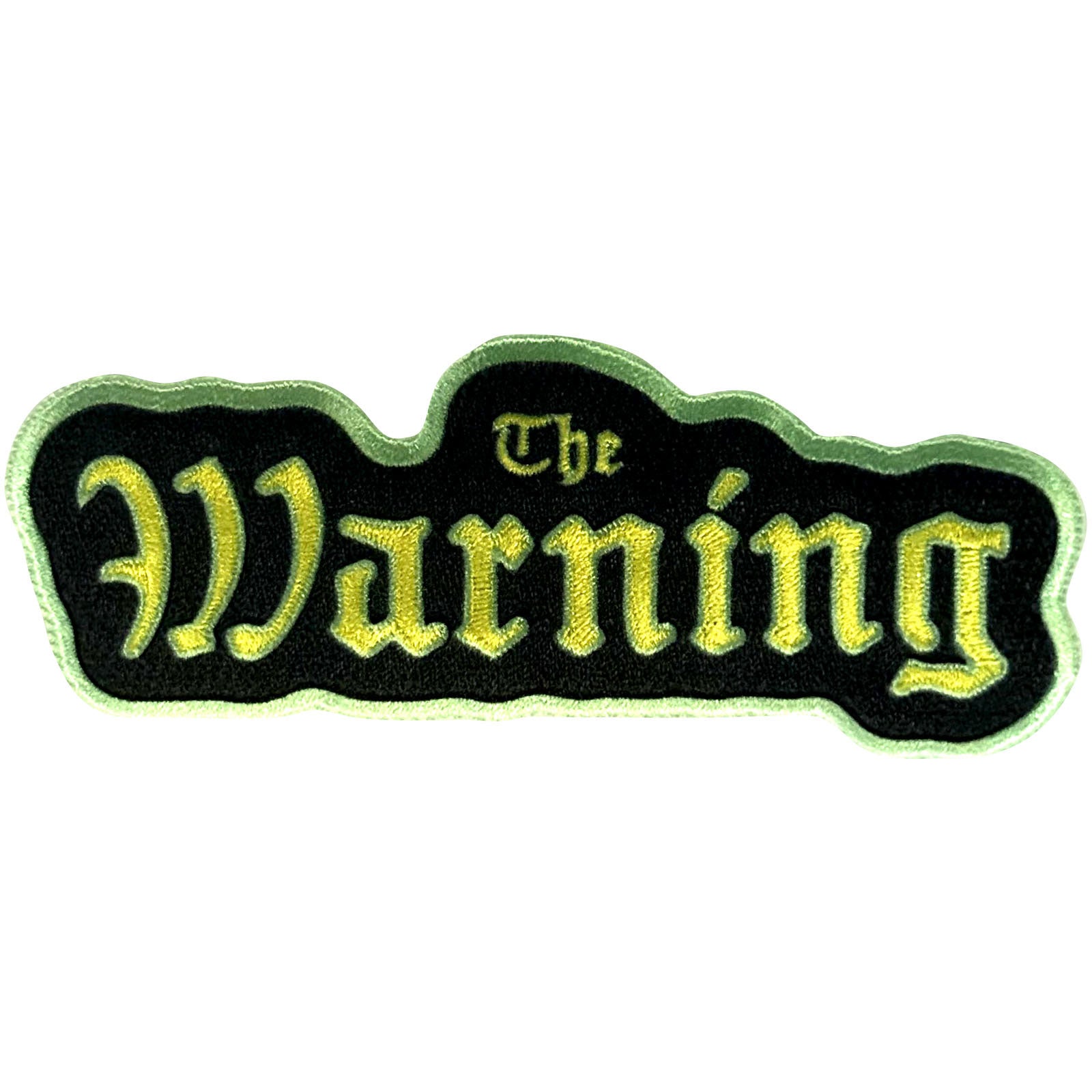 The Warning: Logo Patch – officielt merchandise