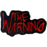 The Warning: Splatter Logo Patch – officielt merchandise
