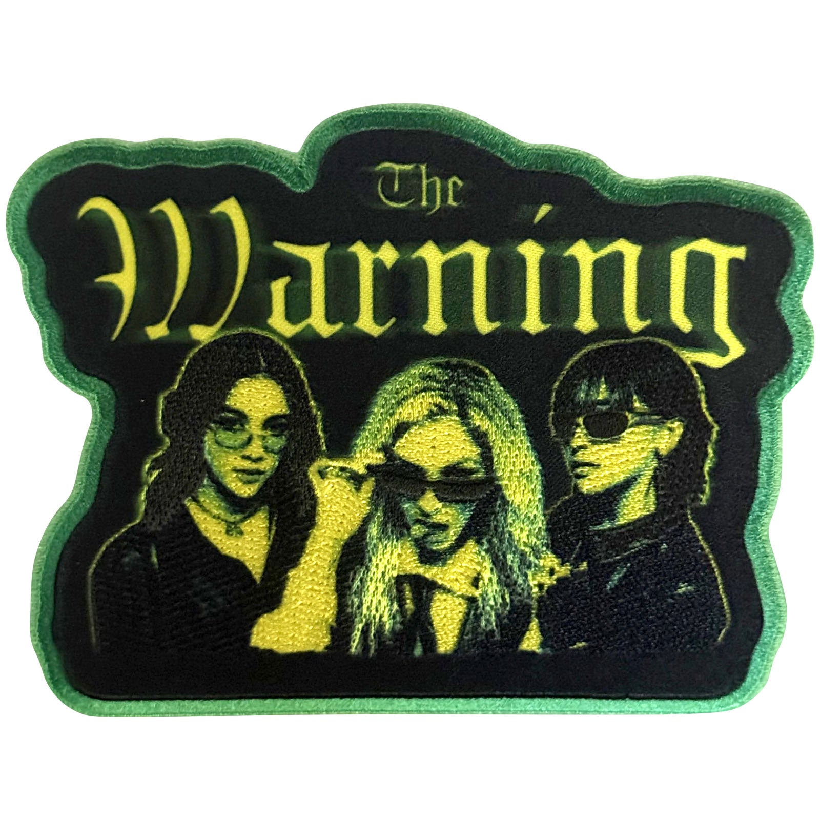 The Warning: Yellow Girls Patch – officielt merchandise