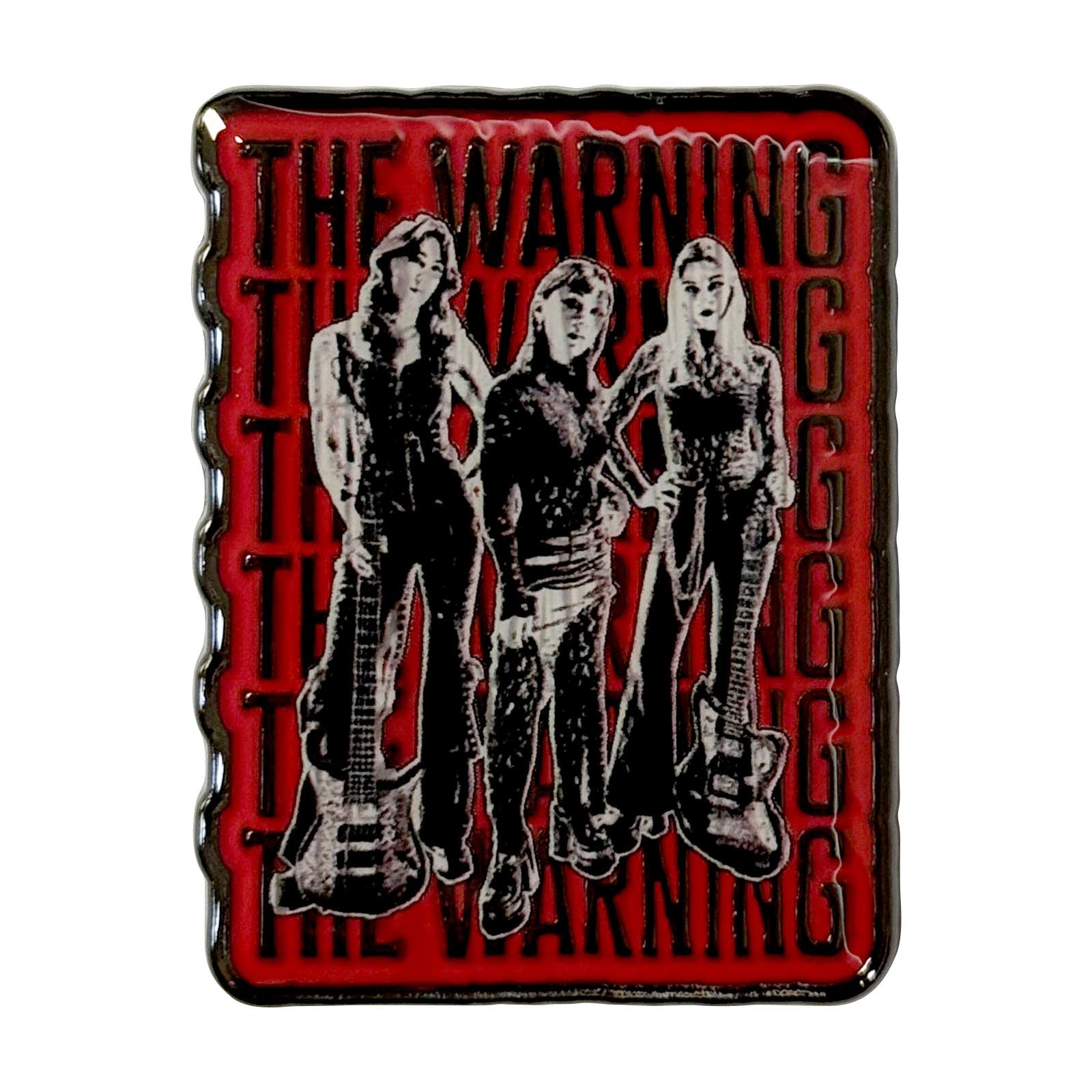 The Warning: Stacked Pin badge – officielt merchandise