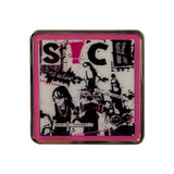 The Warning: S!CK Pin badge – officielt merchandise