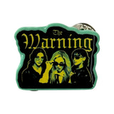 The Warning: Yellow Girls Pin badge – officielt merchandise