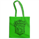 Harry Potter - Slytherin Washed Crest Tote Bag