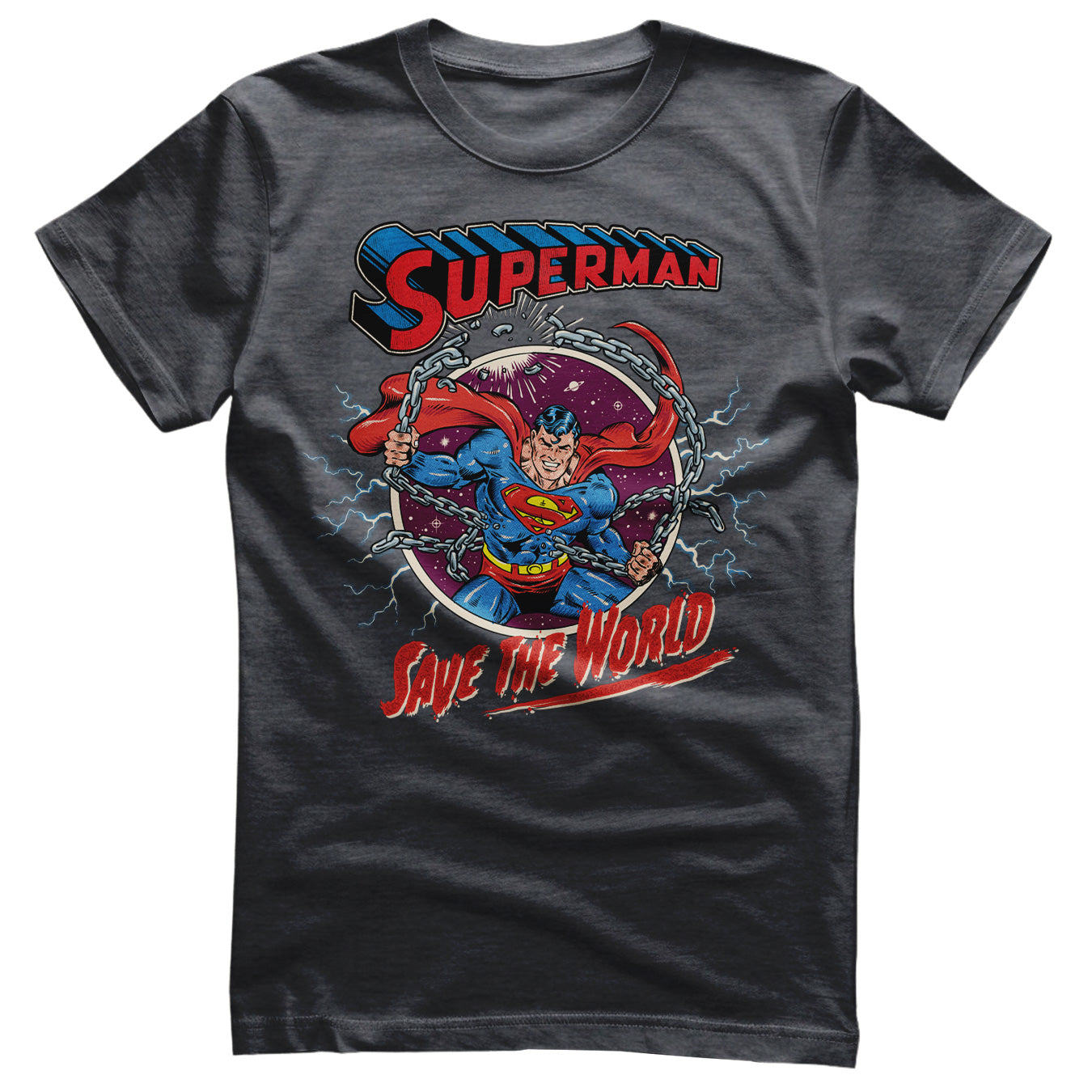Superman - Save The World T-Shirt