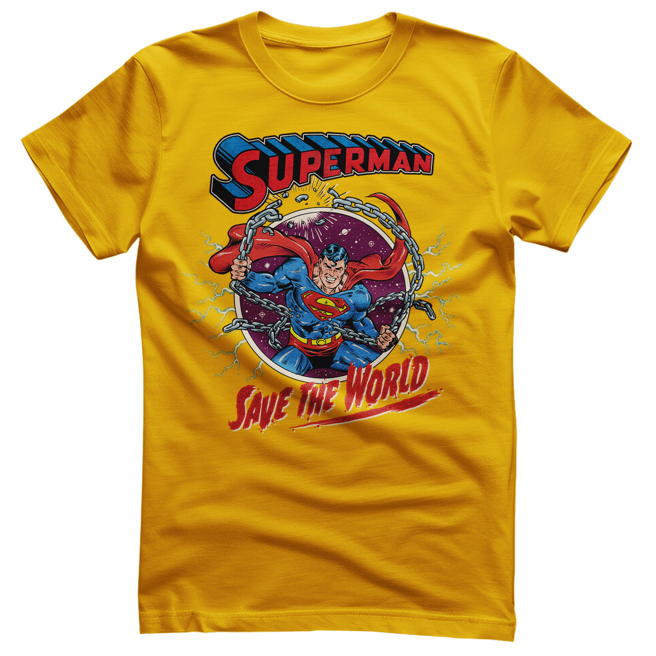 Superman - Save The World T-Shirt