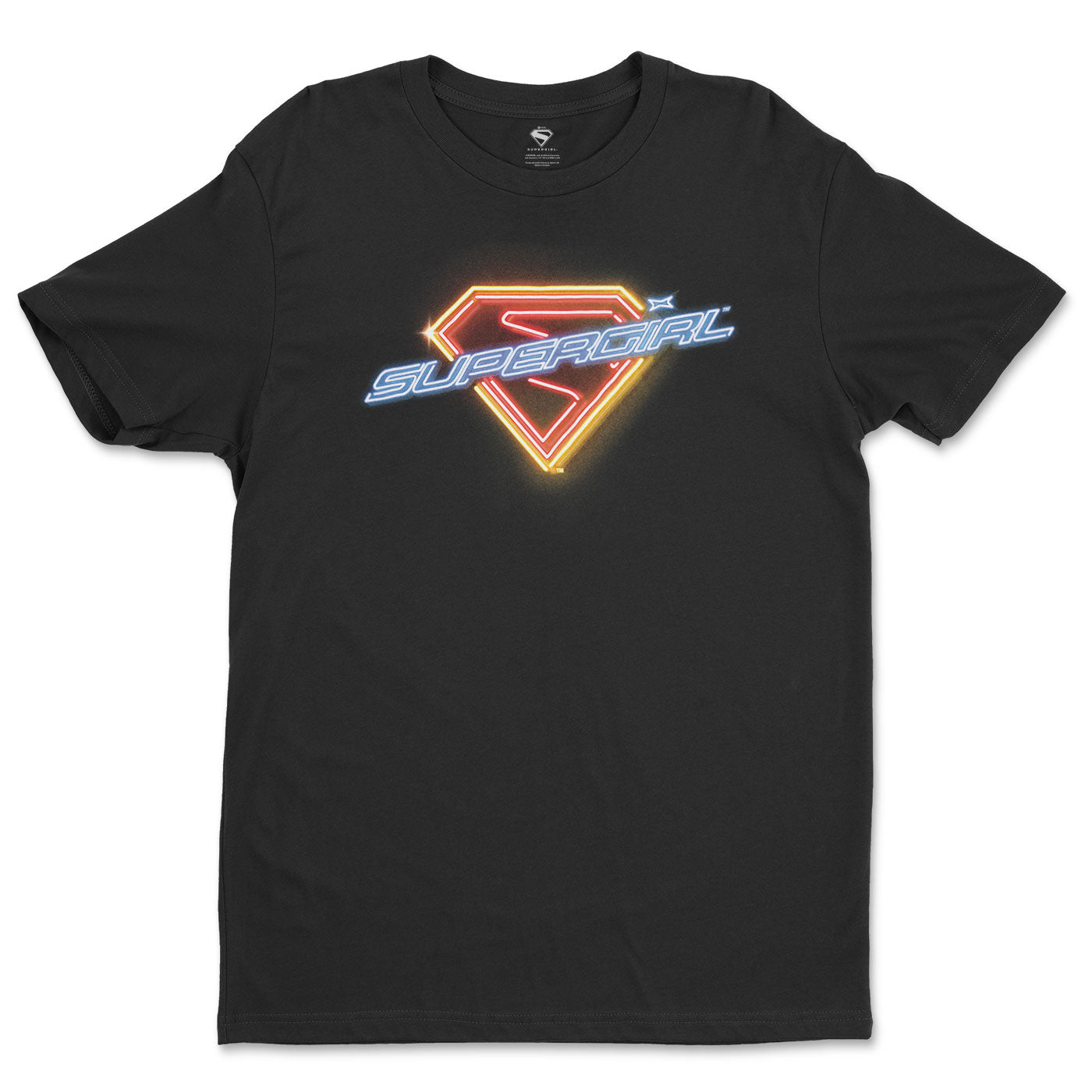 Supergirl Neon Logo T-Shirt