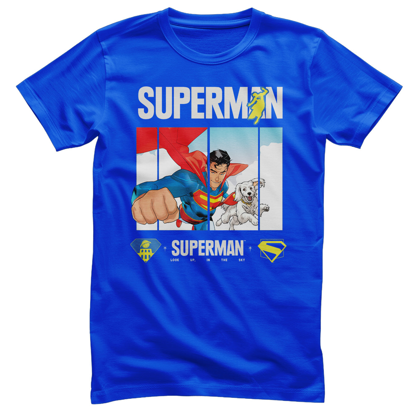 Superman - Look Up T-Shirt T-Shirt fra Superman