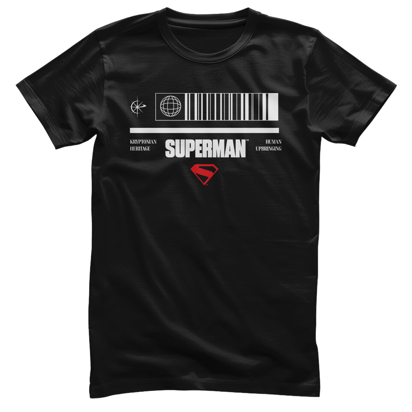 SUPERMAN Barcode T-Shirt T-Shirt fra Superman