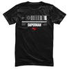 SUPERMAN Barcode T-Shirt T-Shirt fra Superman