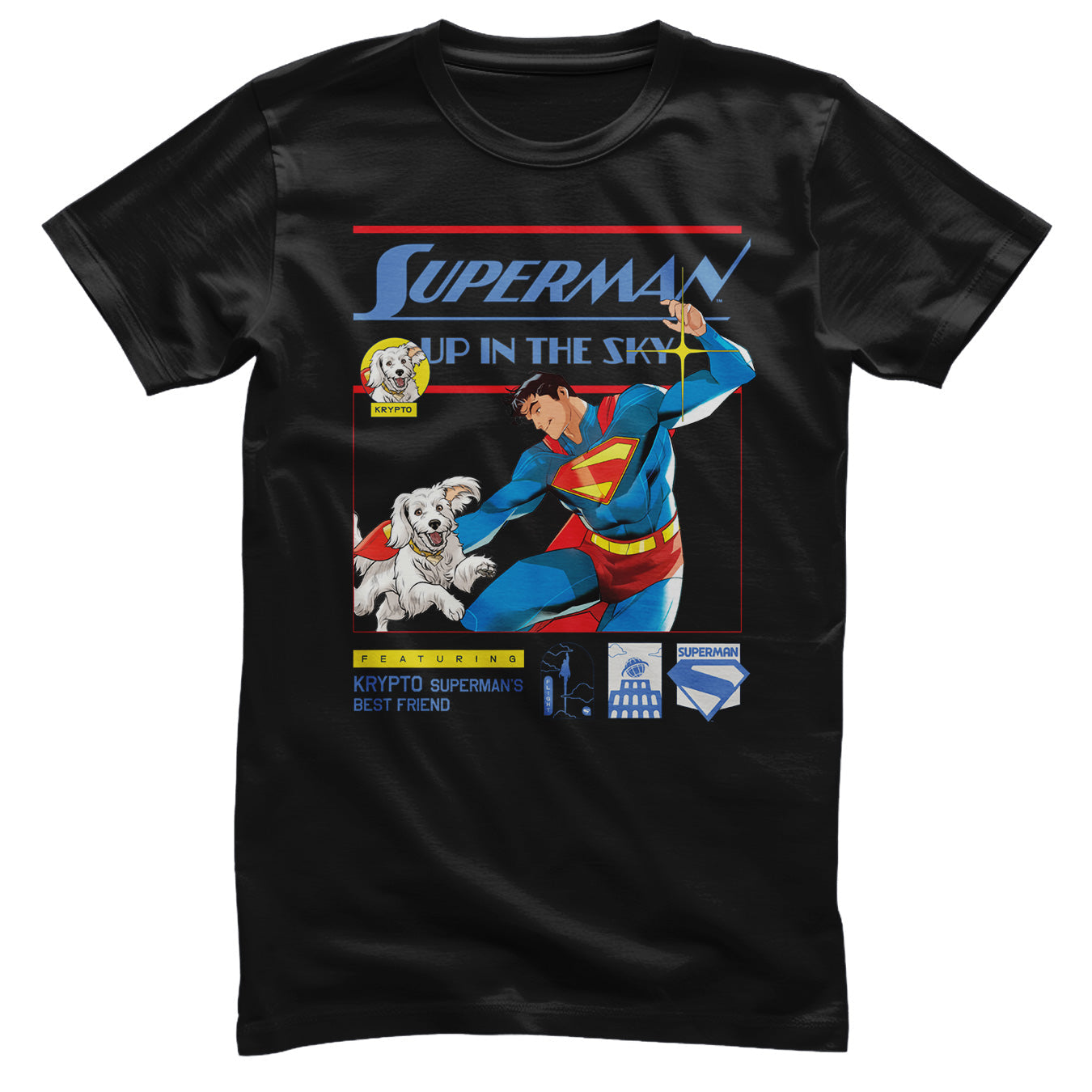 Superman - Up In The Sky T-Shirt