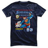 Superman - Up In The Sky T-Shirt T-Shirt fra Superman