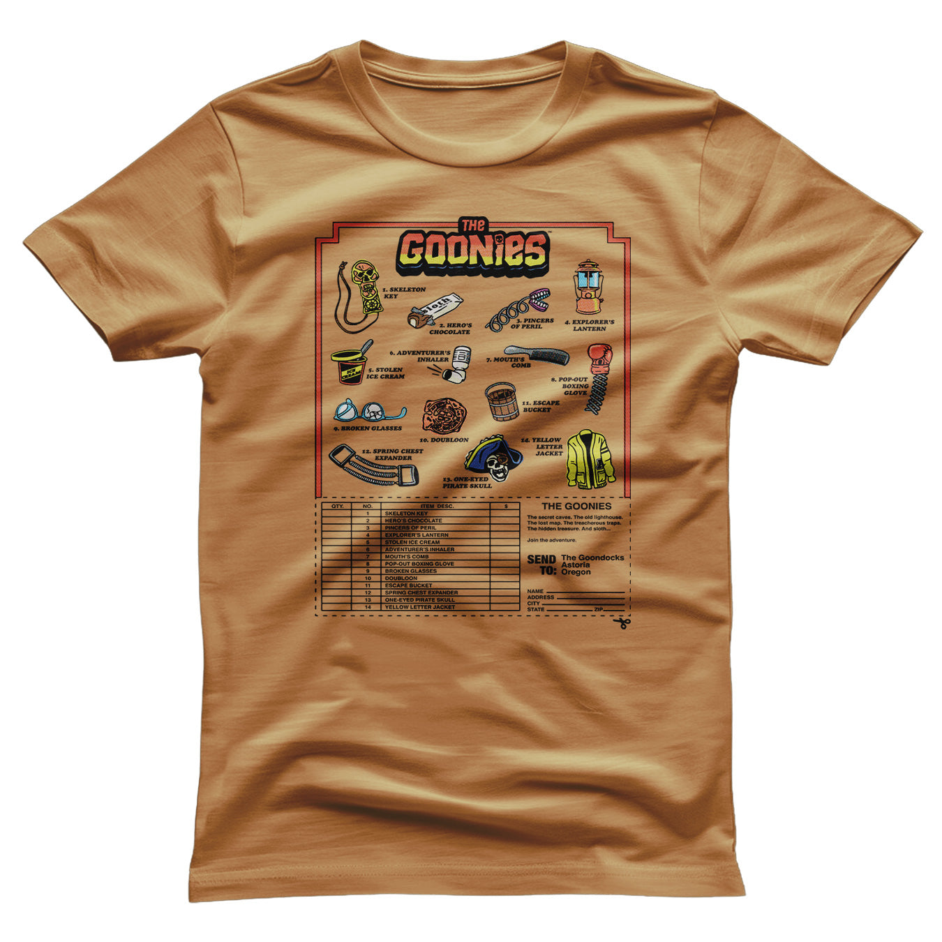 The Goonies Accessories Mail Order T-Shirt